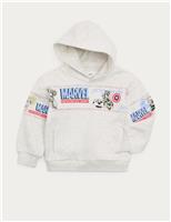 Cotton Rich Marvel Hoodie (2-8 Yrs)