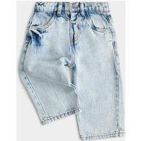 M&S Pure Cotton Carrot Jeans (0-5 Yrs) Denim