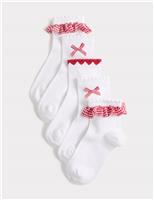 5 Pack Cotton Rich Socks (6 Small - 7 Large)