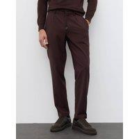 Autograph Wool Blend Performance Trousers Teak