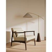 M&S Sherwood Dark Oak Accent Chair Natural