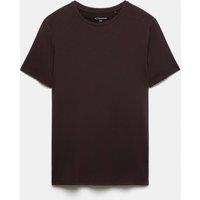 Autograph Premium Supima Cotton Blend T-Shirt Vest Dark Burgundy