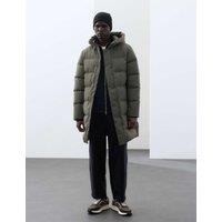 Autograph Feather and Down Puffer Jacket with Stormwear Dark Olive