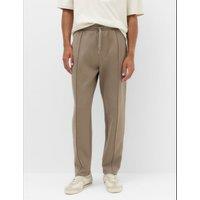 M&S Ultimate Cotton Rich Straight Leg Joggers Mocha