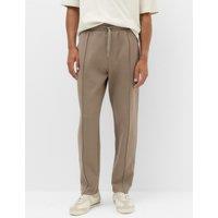 M&S Ultimate Cotton Rich Straight Leg Joggers Mocha