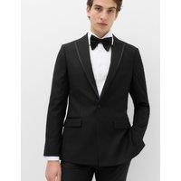 M&S Slim Fit Tuxedo Jacket Black