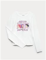 Pure Cotton K-Pop Demon Hunters Top (6-16 Years)