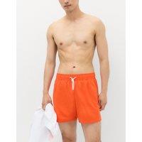 M&S Quick Dry Plain Swim Shorts Marmalade