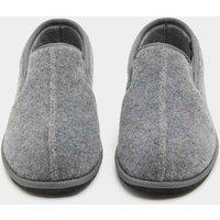 M&S Fleece Lined Lounge Slippers Grey