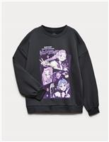Pure Cotton K-Pop Demon Hunter Sweatshirt (6-16 Years)