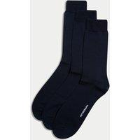 Autograph 3 Pack Egyptian Cotton Rich Socks Burgundy