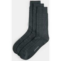 Autograph 3pk Wool Blend Thermal Socks Anthracite
