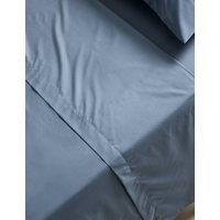M&S Stay Cool Lyocell Rich Flat Sheet Slate Blue