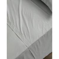 M&S Stay Cool Lyocell Rich Flat Sheet Dove