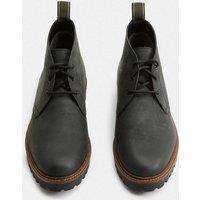 M&S Gum Sole Cleated Chukka Boots Black