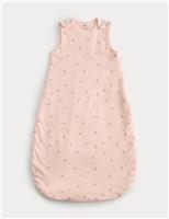 Pure Cotton Polka Dot 1.5 Tog Sleeping Bag (0-3 Yrs)