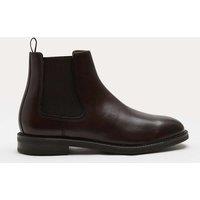 M&S Leather Chelsea Boots Dark Brown
