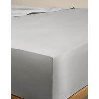 M&S Egyptian Cotton 400 Thread Count Silky StayPut Fitted Sheet Dove