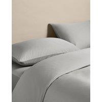 M&S Egyptian Cotton 400 Thread Count Silky Bedding Set Dove