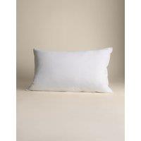M&S Luxury White Duck Down Medium Pillow White