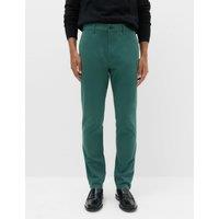 M&S Slim Fit Cotton Rich Stretch Chinos Dusty Cedar