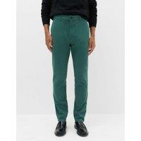 M&S Slim Fit Cotton Rich Stretch Chinos Dusty Cedar