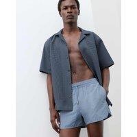 Autograph Retro Swim Shorts Light Blue