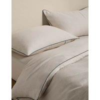 M&S Pure Linen 190gsm Bedding Set Linen