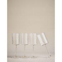 M&S Set of 4 Handmade Celine Wine Glasses