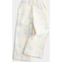 M&S Cotton Rich Disney Frozen Wide Leg Joggers (2-8 Yrs) Ivory