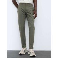 Autograph Slim Fit Trousers Dark Olive