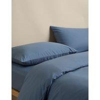 M&S Egyptian Cotton 400 Thread Count Bedding Set Slate Blue