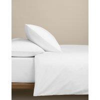 M&S Egyptian Cotton 400 Thread Count Bedding Set White