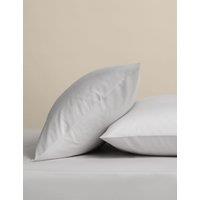 M&S 2 Pack Egyptian Cotton 400 Thread Count Pillowcases Dove