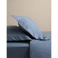 M&S Egyptian Cotton 400 Thread Count Oxford Pillowcase Slate Blue