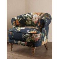 M&S X National Gallery Velvet Accent Chair Multi