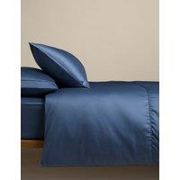 M&S Egytpian Cotton 230 Thread Count Silky Bedding Set Slate Blue