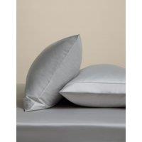M&S 2 Pack Egyptian Cotton Sateen Pillowcases Dove