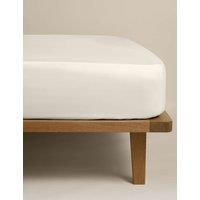 M&S Egyptian Cotton 230 Thread Count Silky Fitted Sheet Linen