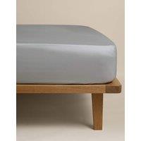 M&S Egyptian Cotton 230 Thread Count StayPut Fitted Sheet Dove