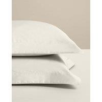 M&S 2 Pack Egyptian Cotton 230 Thread Count Oxford Pillowcase Linen