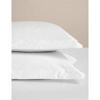 M&S Egyptian Cotton 230 Thread Count Silky Oxford Pillowcases White