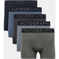 Autograph 5 Pack Ultrasoft Trunks Blue Mix