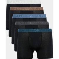Autograph 5 Pack Supersoft Hipsters Black Mix