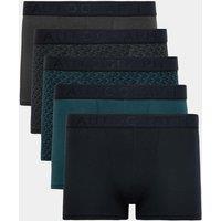Autograph Geometric Cotton Hipster Trunks Five Pack Teal Mix