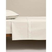 M&S Egyptian Cotton 230 Thread Count Flat Sheet Cream