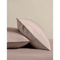 M&S 2 Pack Egyptian Cotton Pillowcases Blush Pink