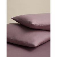 M&S 2 Pack Egyptian Cotton Pillowcases Mauve