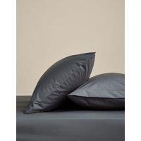 M&S 2 Pack Egyptian Cotton Pillowcases Charcoal