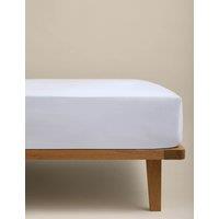 M&S Egyptian Cotton Deep Fitted Sheet White